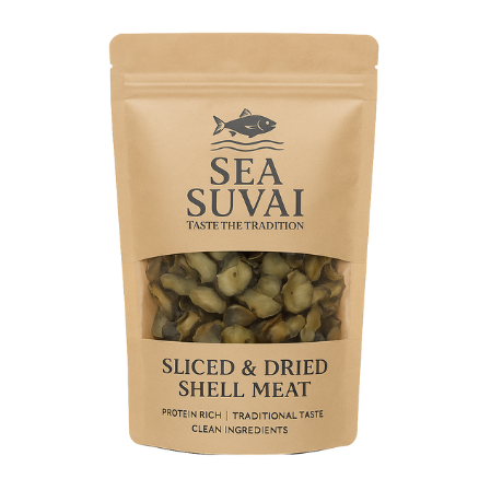 Sliced & dried shell meat ( sangu sadhai ) 100g